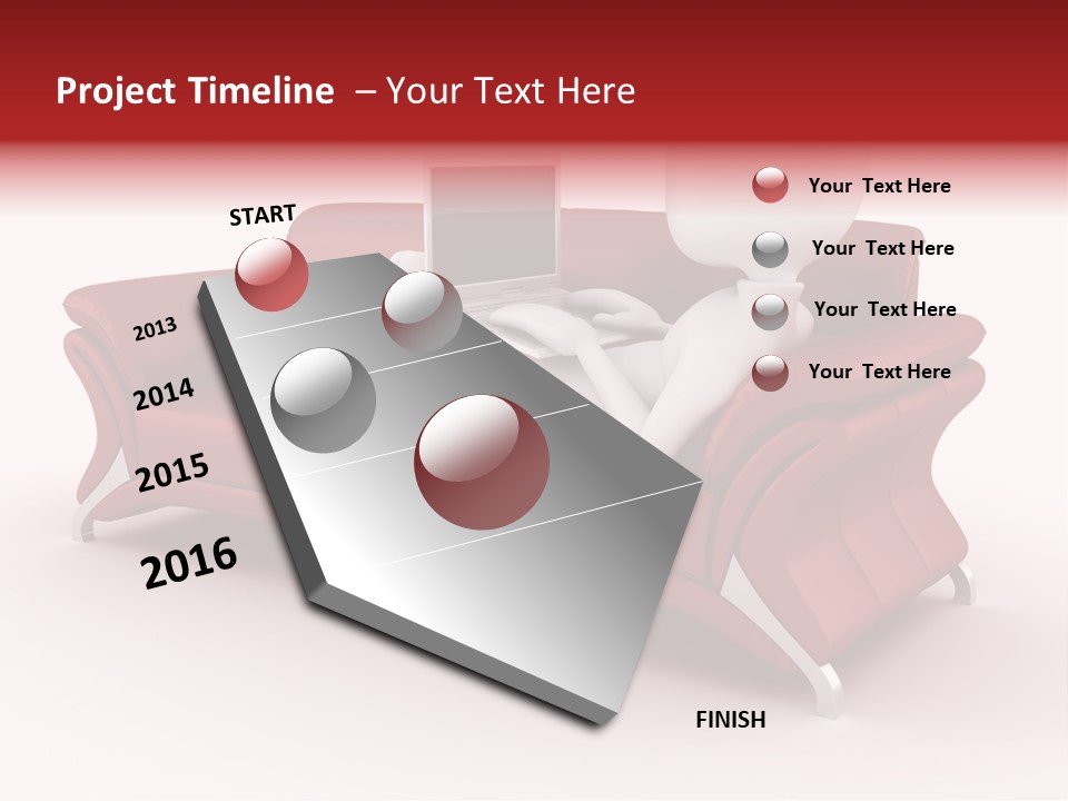 Fun Online Life PowerPoint Template