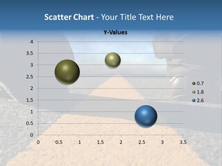 Sunlight Trail Lonely PowerPoint Template