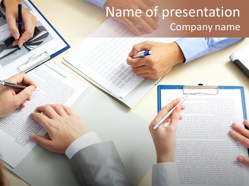 Study Career White PowerPoint Template