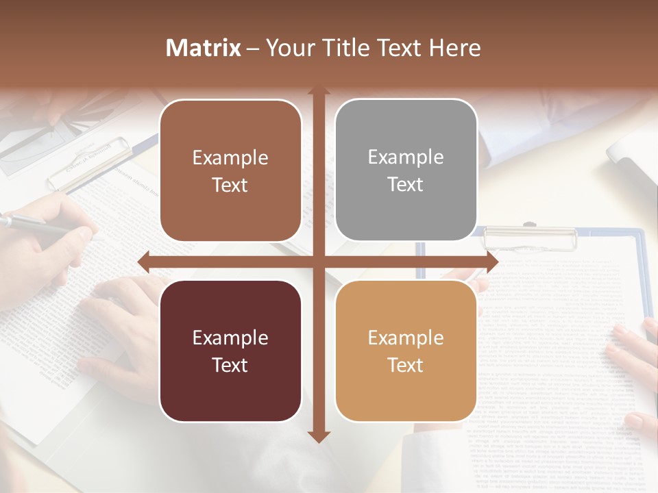 Study Career White PowerPoint Template