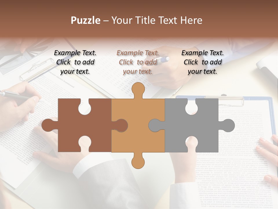 Study Career White PowerPoint Template