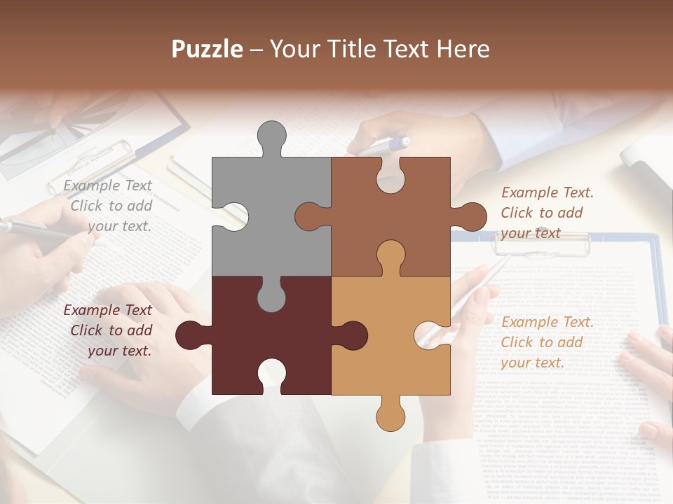 Study Career White PowerPoint Template