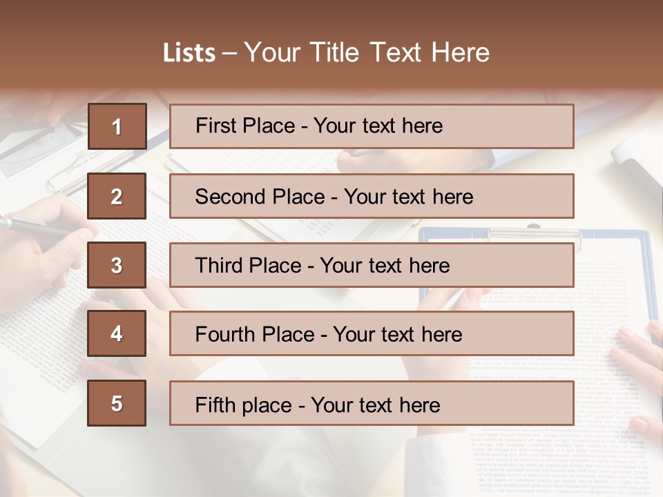 Study Career White PowerPoint Template