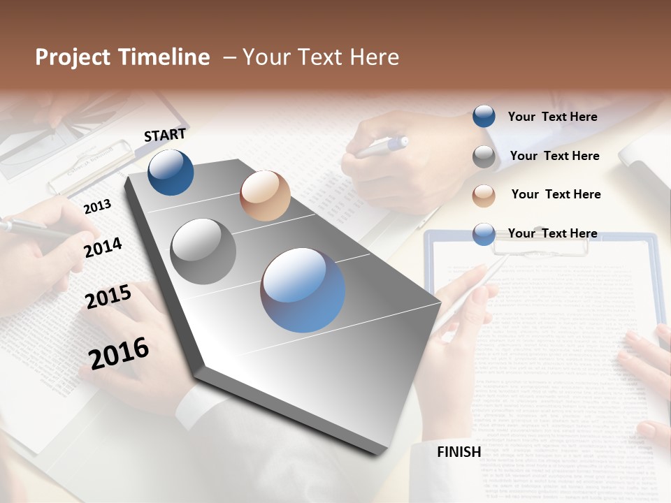 Study Career White PowerPoint Template