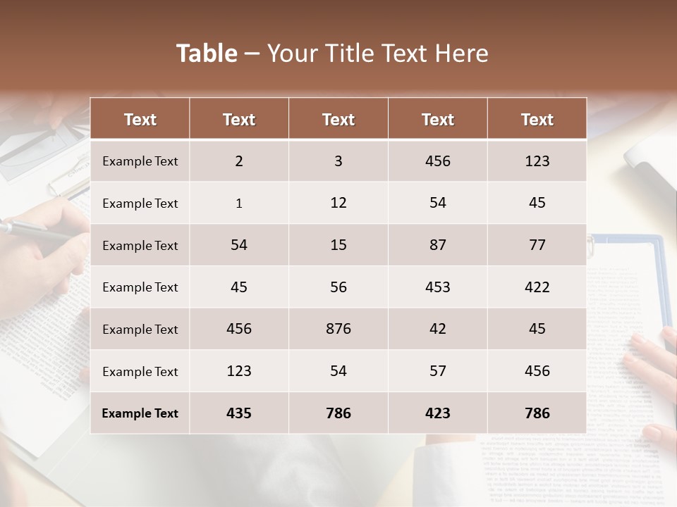 Study Career White PowerPoint Template