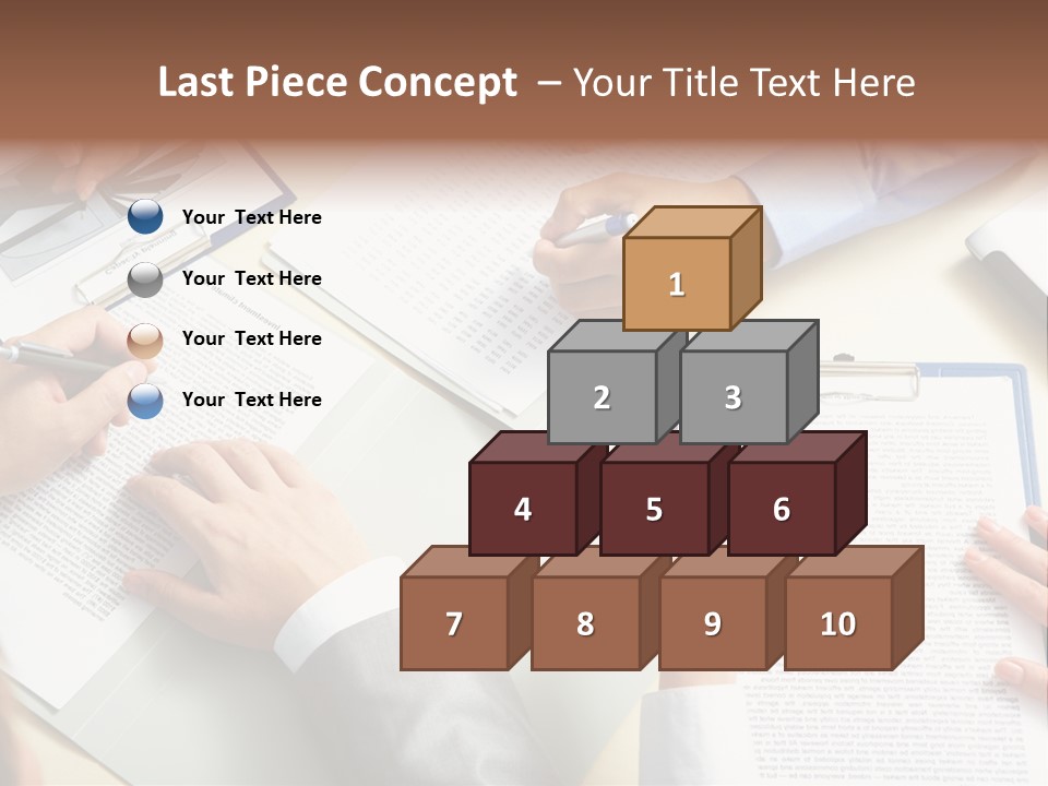 Study Career White PowerPoint Template