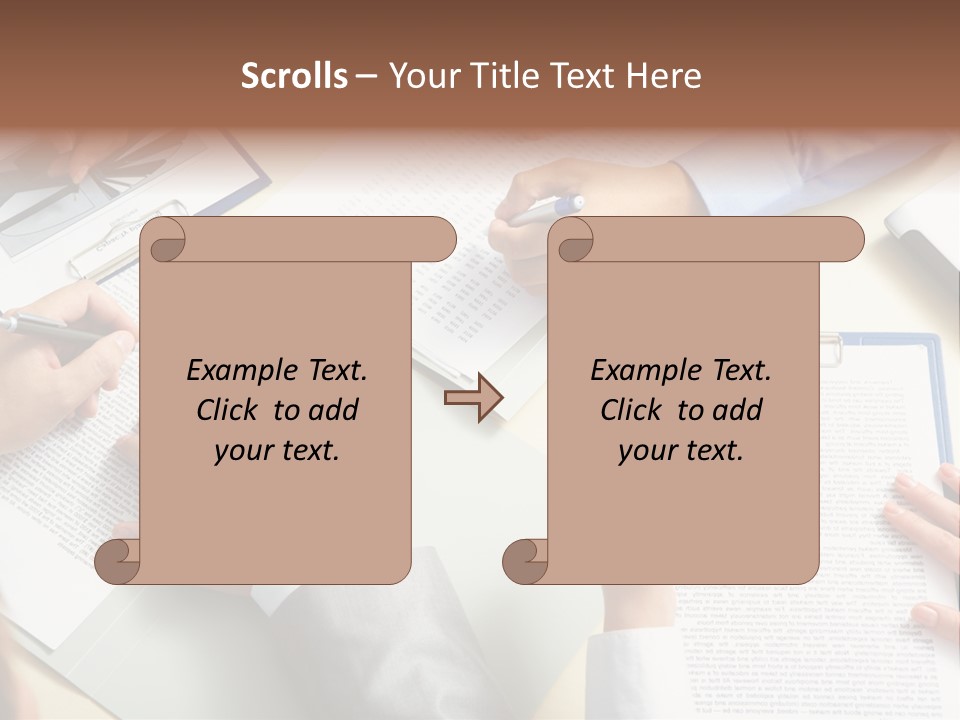 Study Career White PowerPoint Template