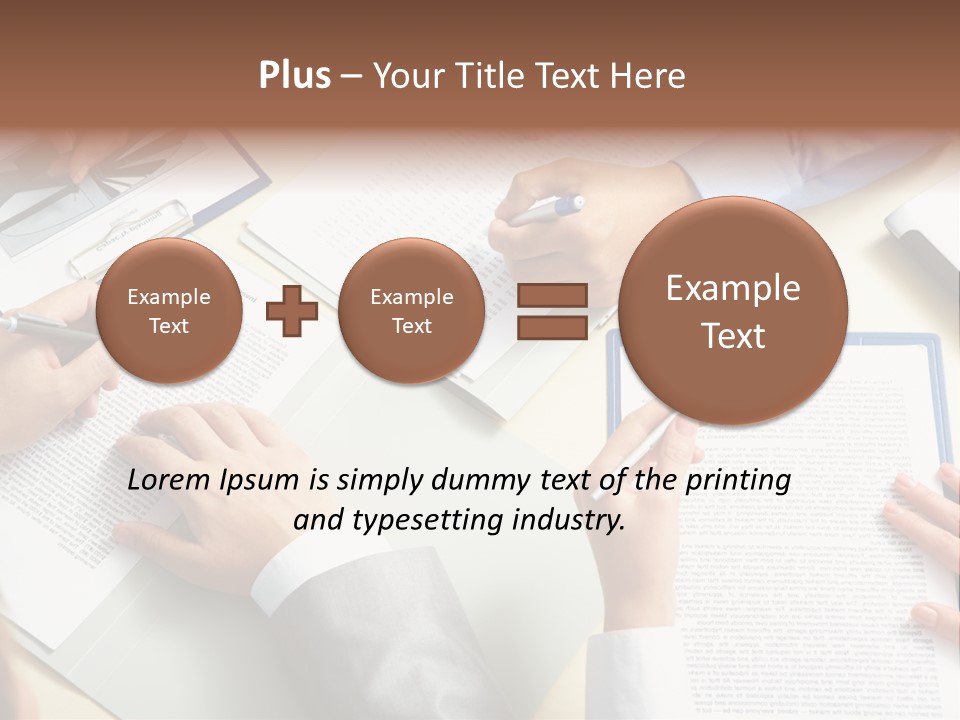 Study Career White PowerPoint Template