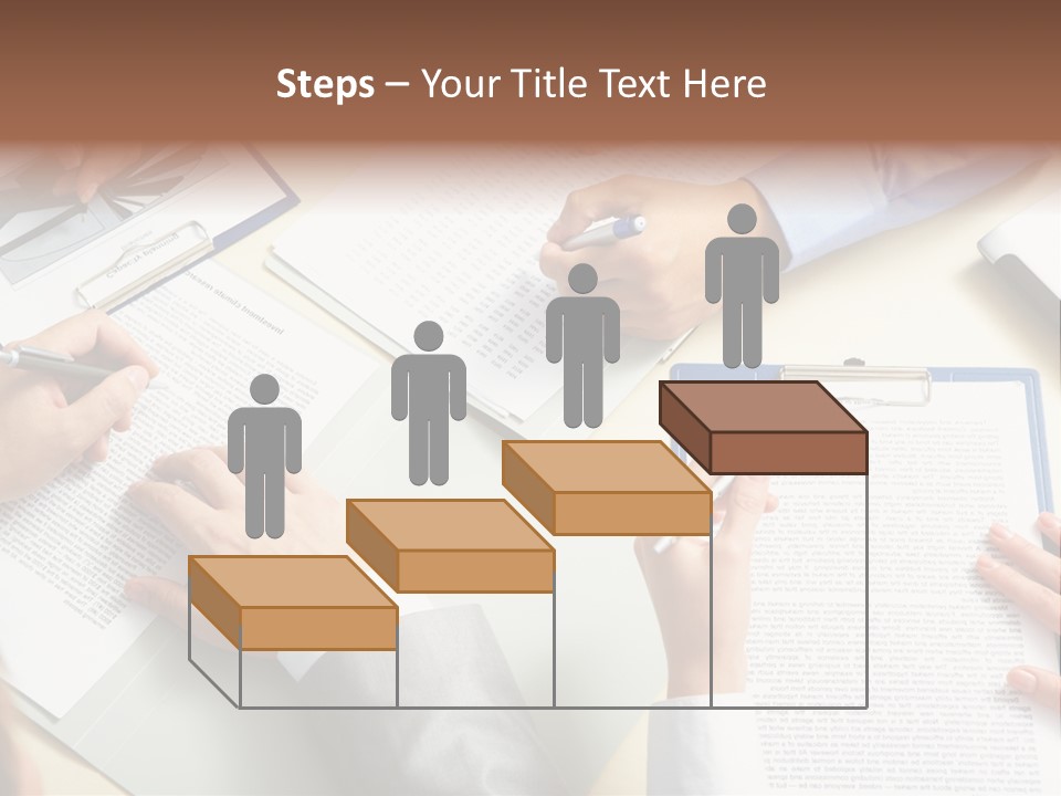 Study Career White PowerPoint Template
