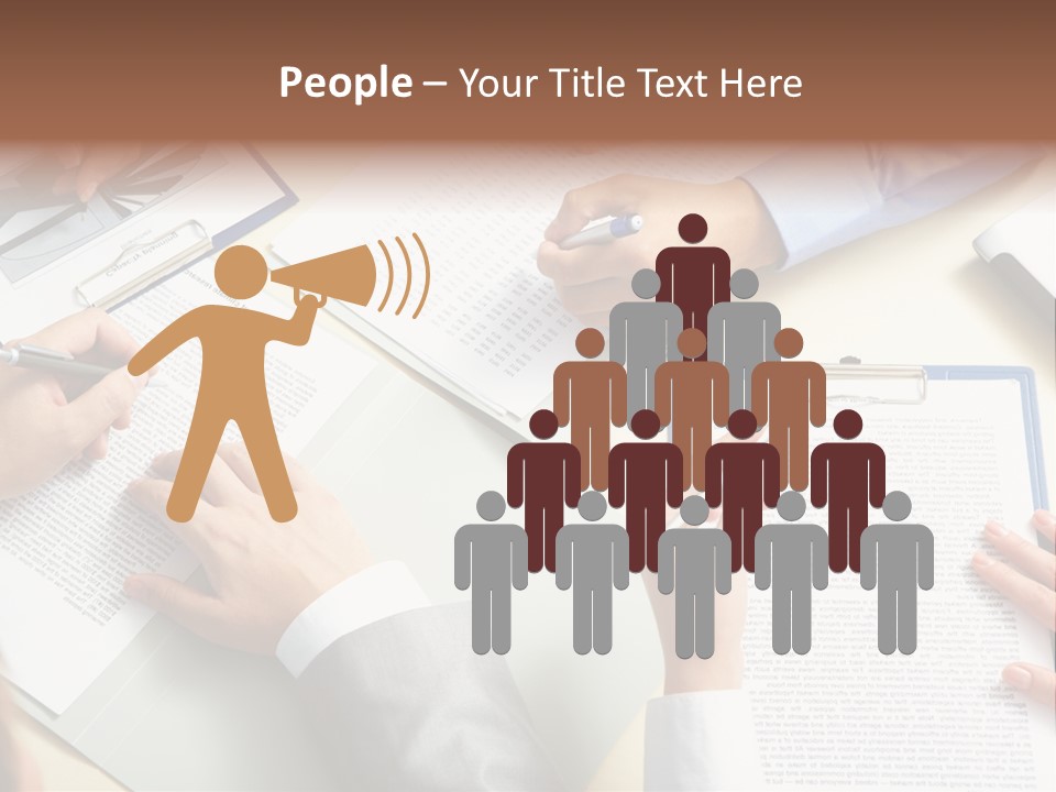 Study Career White PowerPoint Template