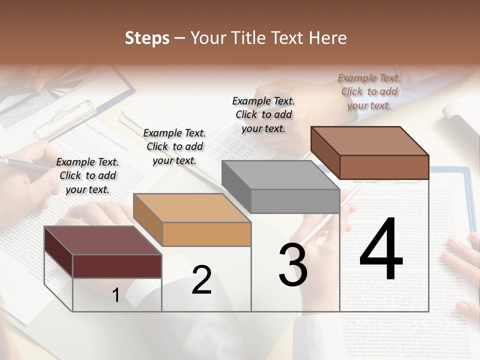Study Career White PowerPoint Template