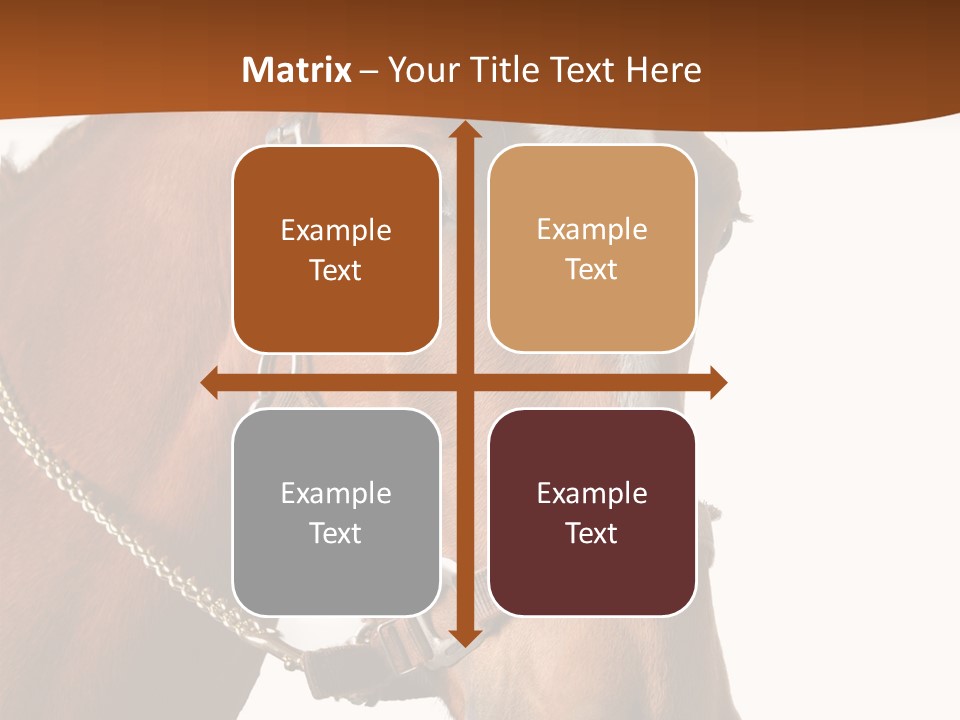 Brown Rural Pasture PowerPoint Template