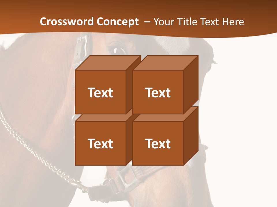 Brown Rural Pasture PowerPoint Template