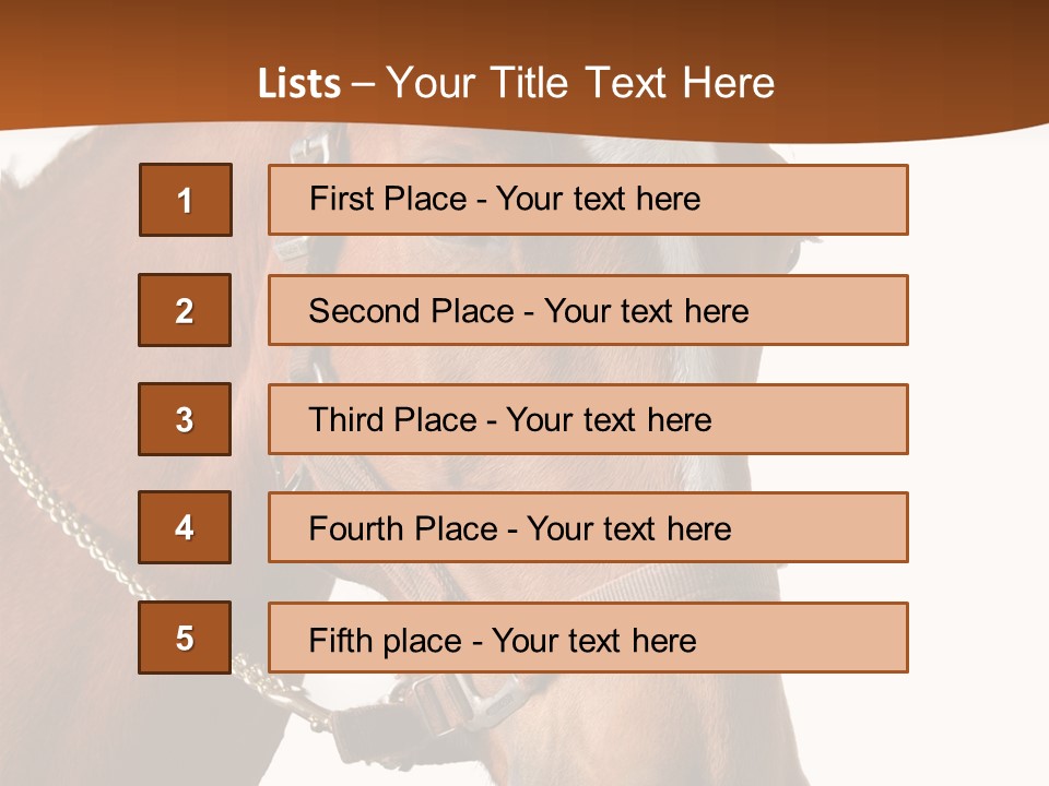 Brown Rural Pasture PowerPoint Template