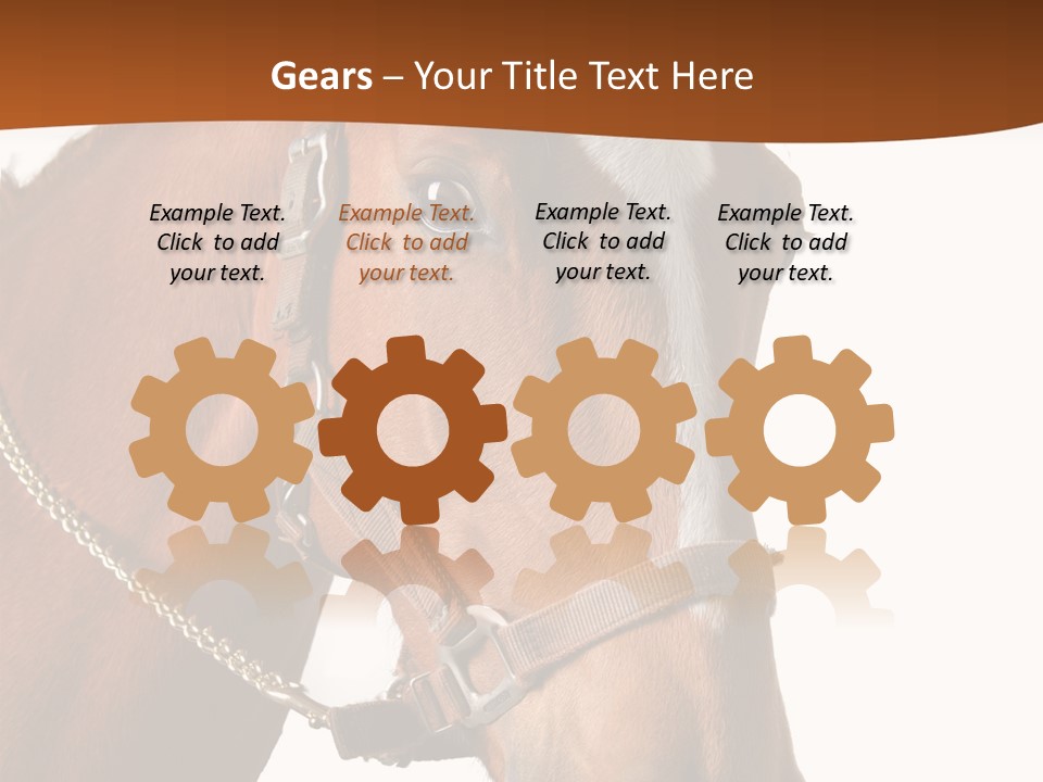 Brown Rural Pasture PowerPoint Template