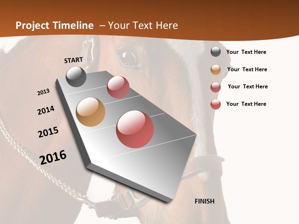 Brown Rural Pasture PowerPoint Template