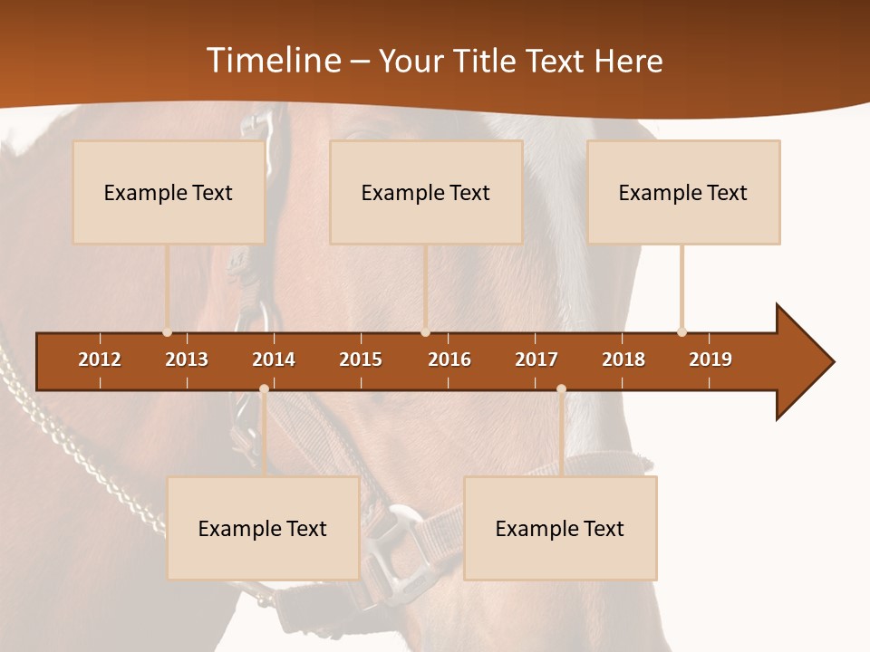 Brown Rural Pasture PowerPoint Template