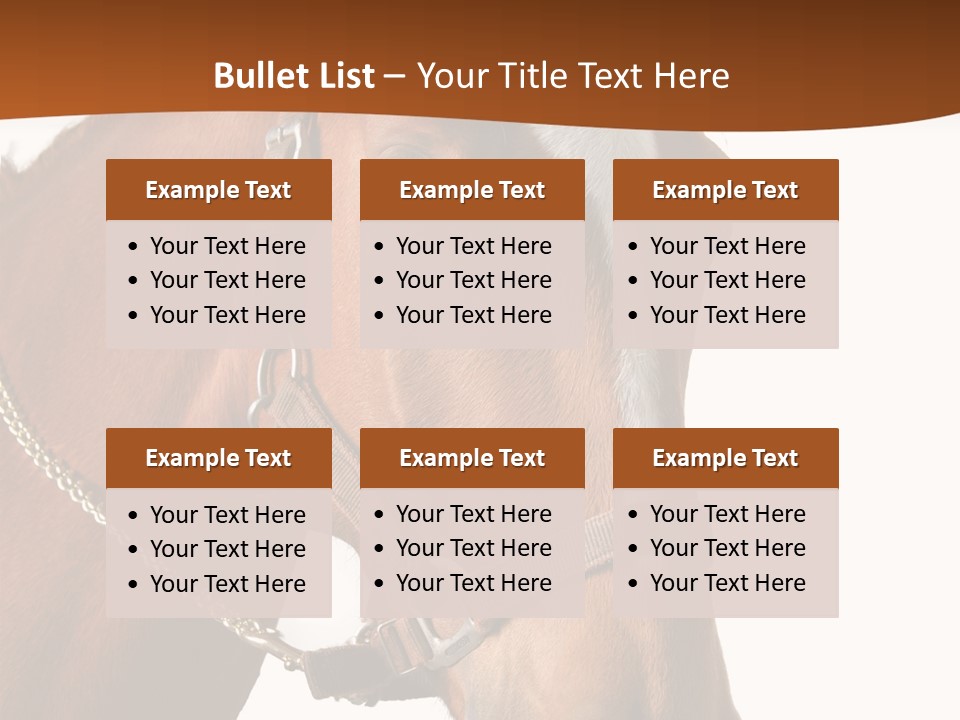 Brown Rural Pasture PowerPoint Template