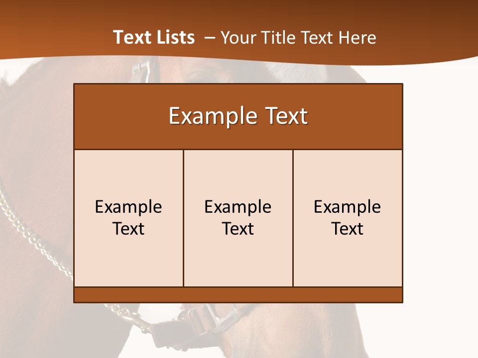Brown Rural Pasture PowerPoint Template