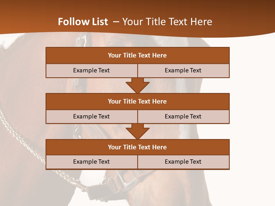 Brown Rural Pasture PowerPoint Template