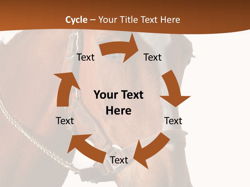 Brown Rural Pasture PowerPoint Template