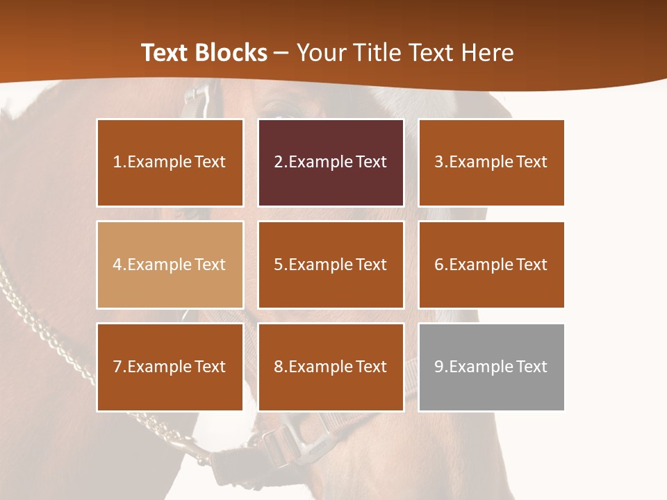 Brown Rural Pasture PowerPoint Template