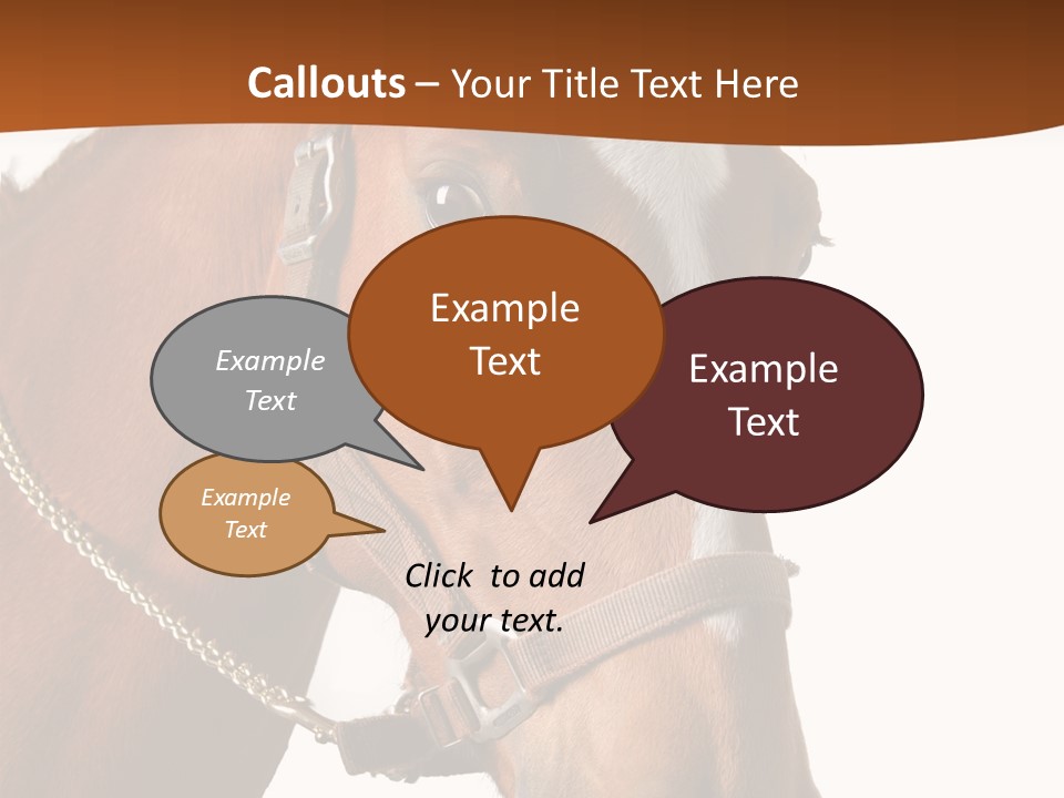 Brown Rural Pasture PowerPoint Template