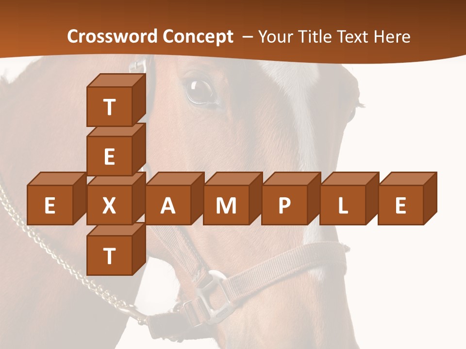 Brown Rural Pasture PowerPoint Template