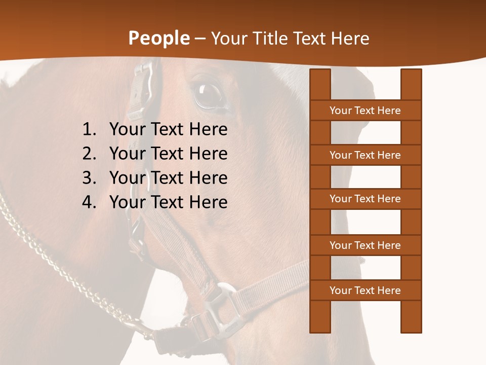 Brown Rural Pasture PowerPoint Template