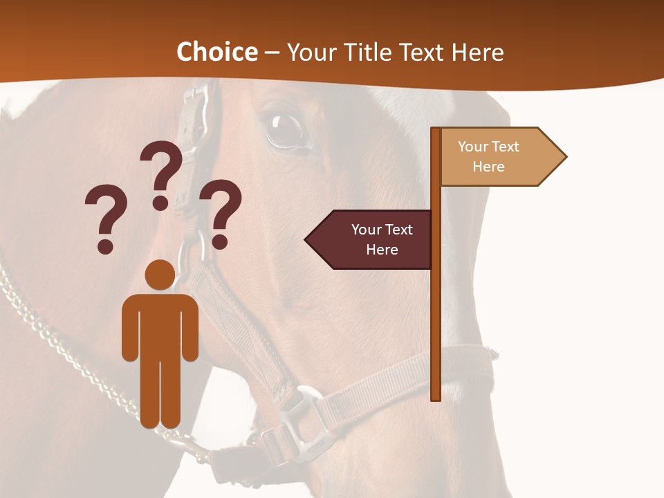 Brown Rural Pasture PowerPoint Template