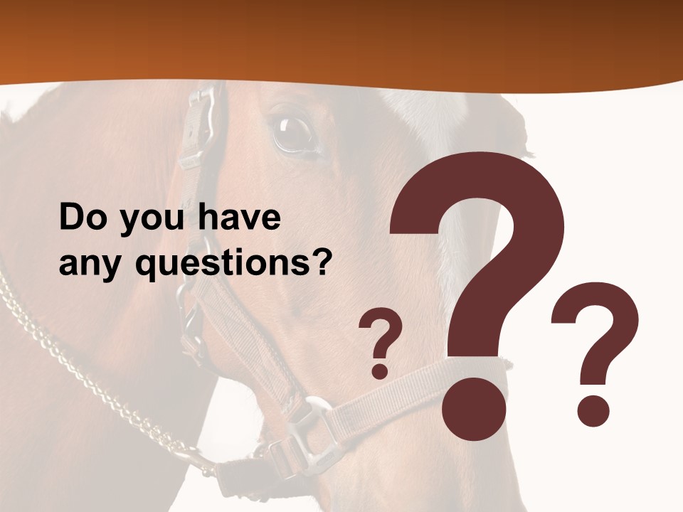 Brown Rural Pasture PowerPoint Template