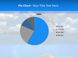 Sea Exotic Blue PowerPoint Template