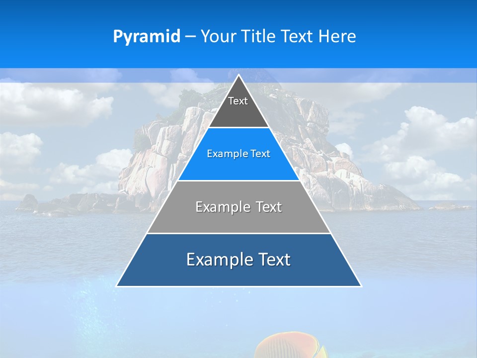 Sea Exotic Blue PowerPoint Template