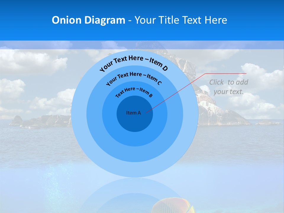 Sea Exotic Blue PowerPoint Template