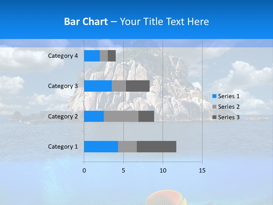 Sea Exotic Blue PowerPoint Template