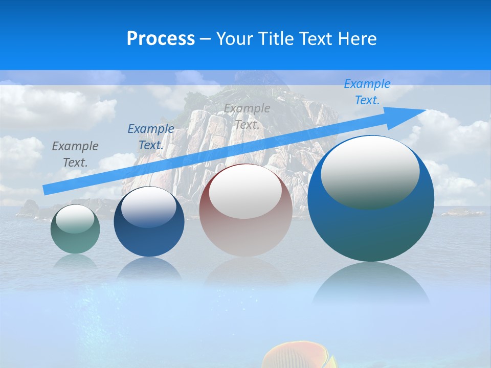 Sea Exotic Blue PowerPoint Template