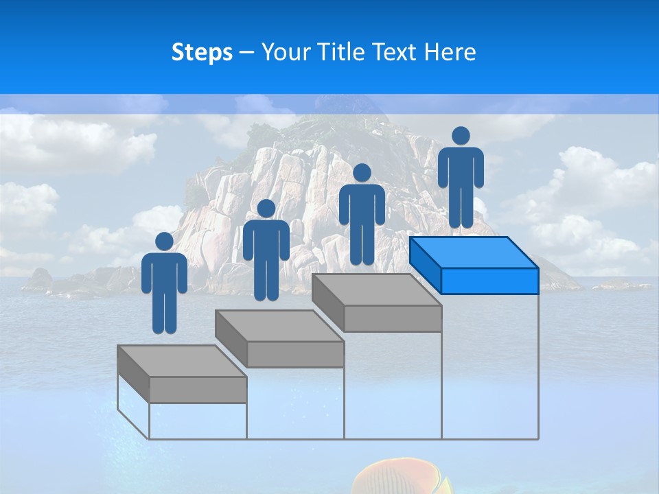 Sea Exotic Blue PowerPoint Template