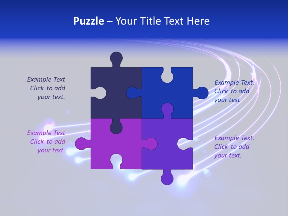 Luminescence Fantasy Point PowerPoint Template