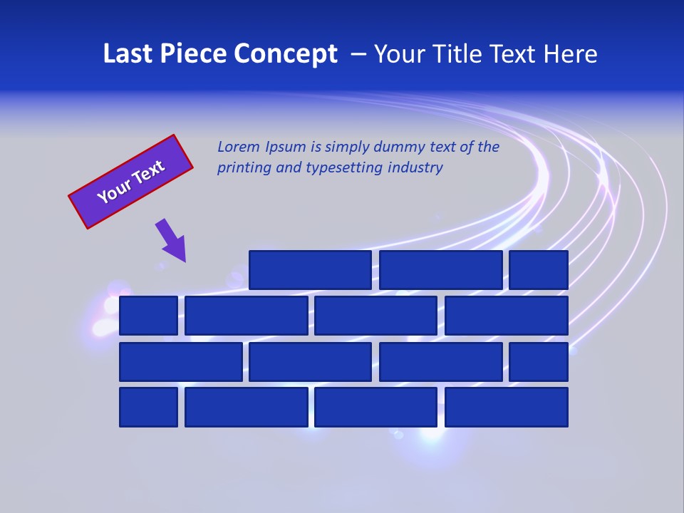 Luminescence Fantasy Point PowerPoint Template