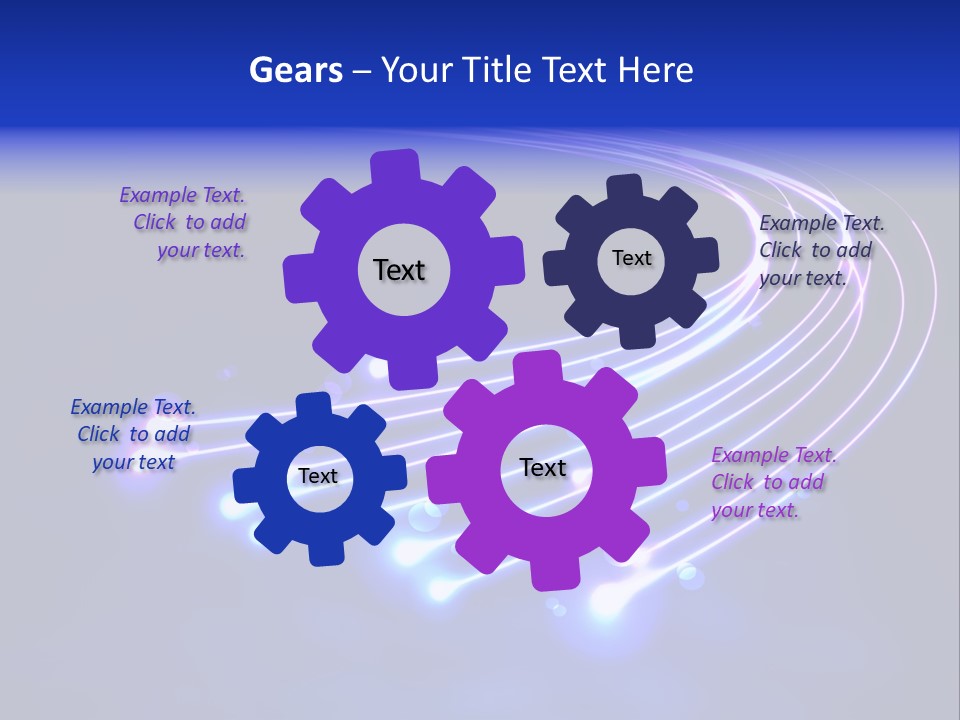 Luminescence Fantasy Point PowerPoint Template