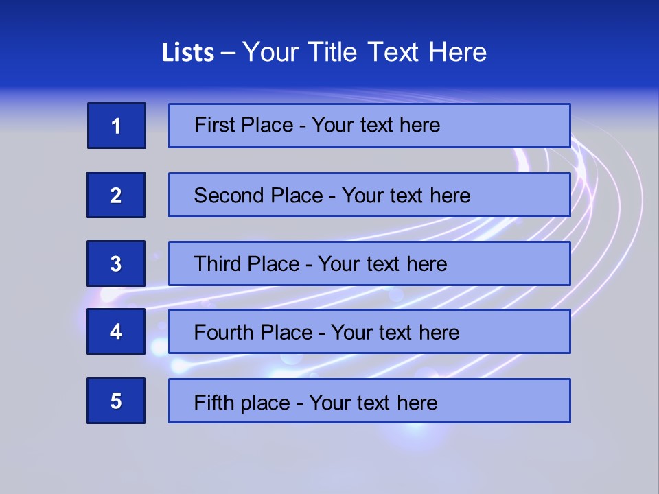 Luminescence Fantasy Point PowerPoint Template