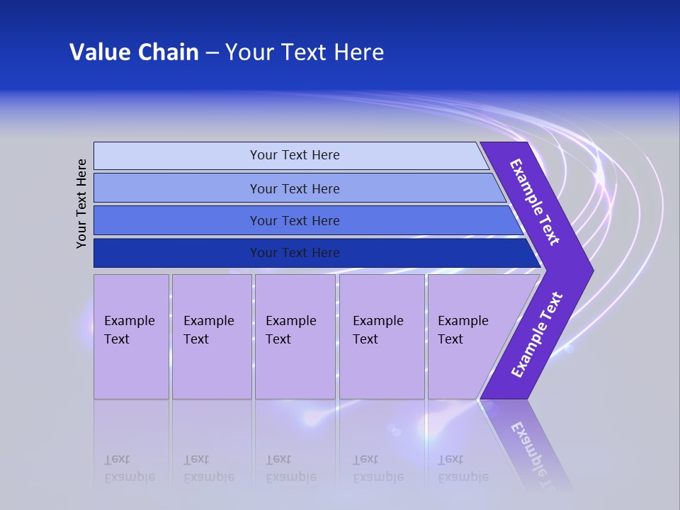 Luminescence Fantasy Point PowerPoint Template