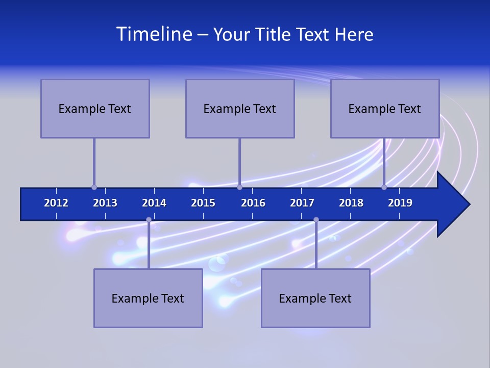 Luminescence Fantasy Point PowerPoint Template