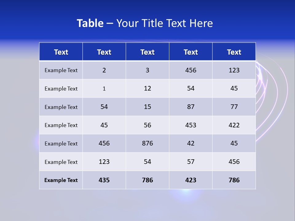 Luminescence Fantasy Point PowerPoint Template
