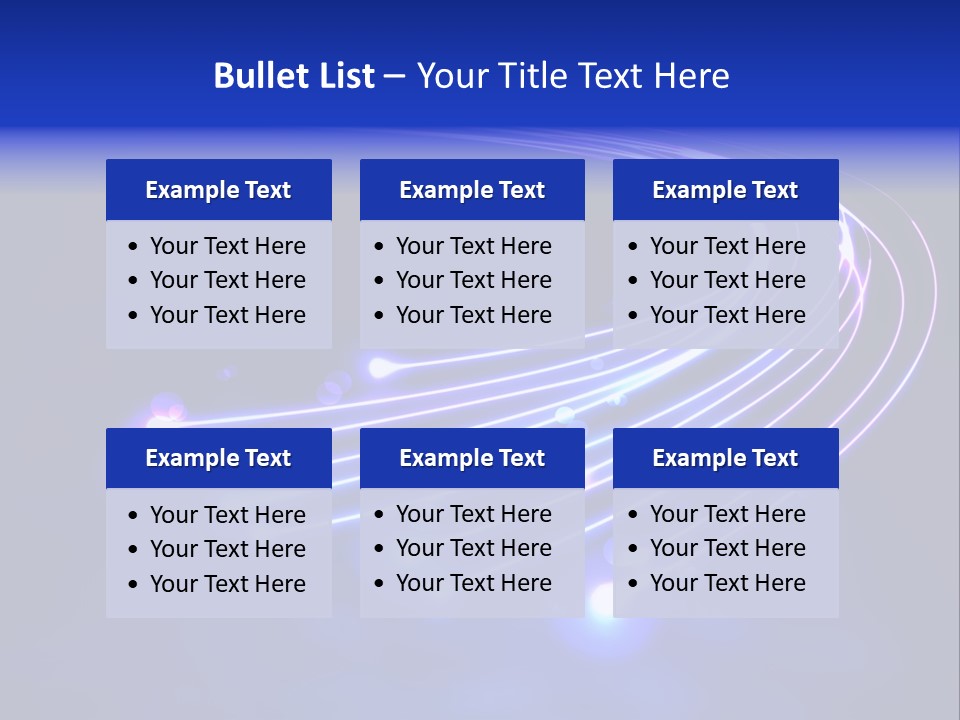 Luminescence Fantasy Point PowerPoint Template