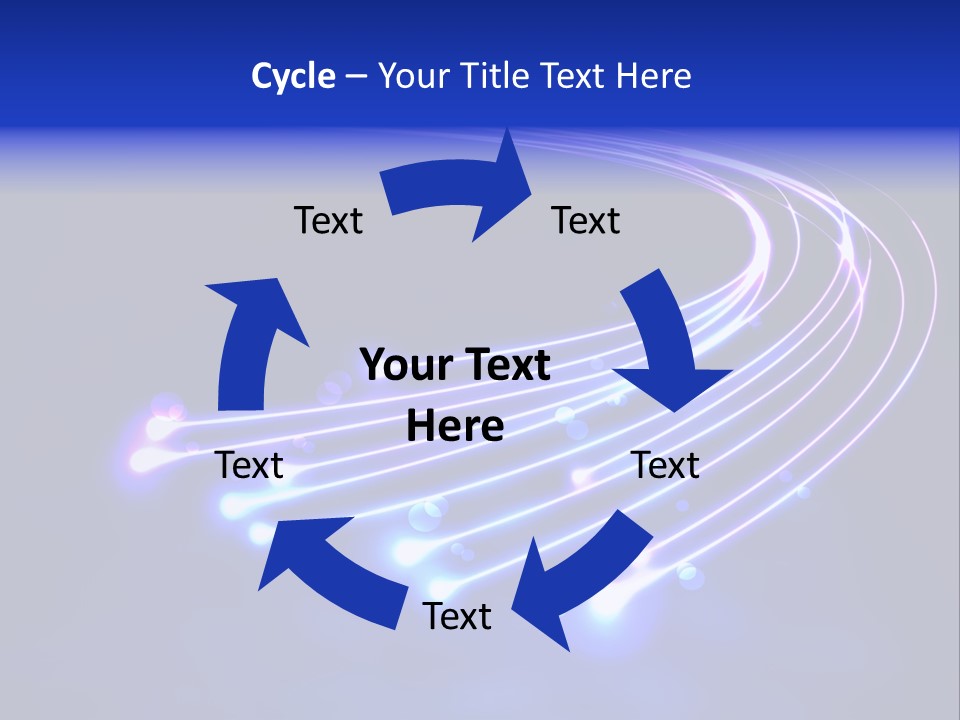 Luminescence Fantasy Point PowerPoint Template