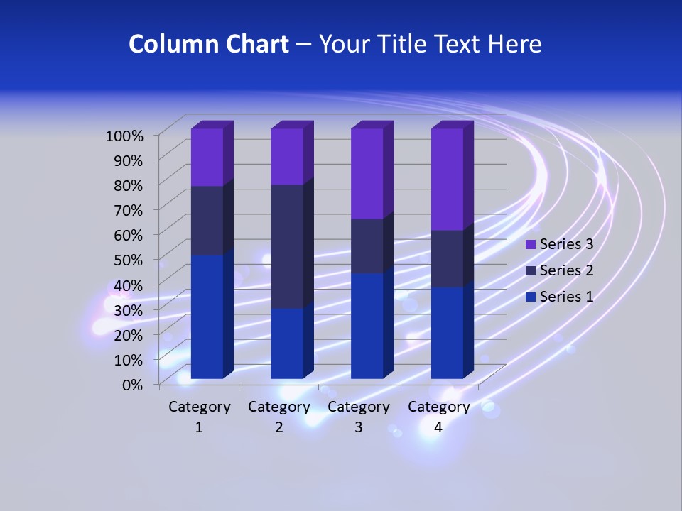 Luminescence Fantasy Point PowerPoint Template