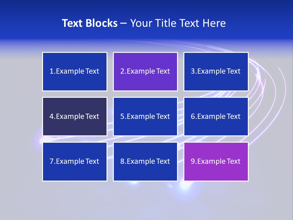 Luminescence Fantasy Point PowerPoint Template