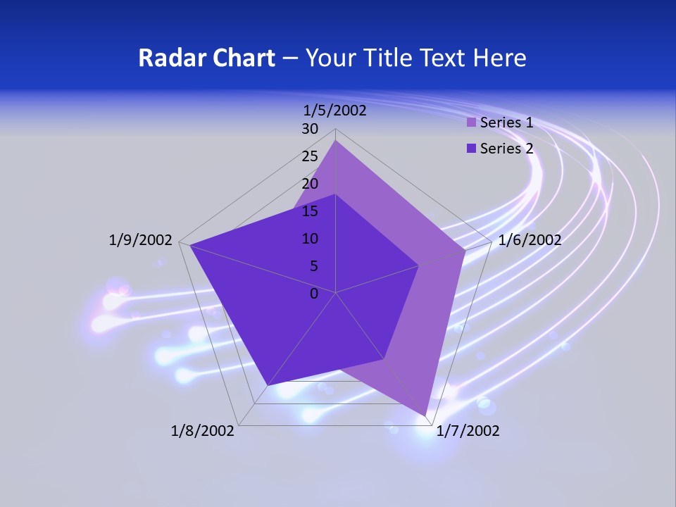 Luminescence Fantasy Point PowerPoint Template