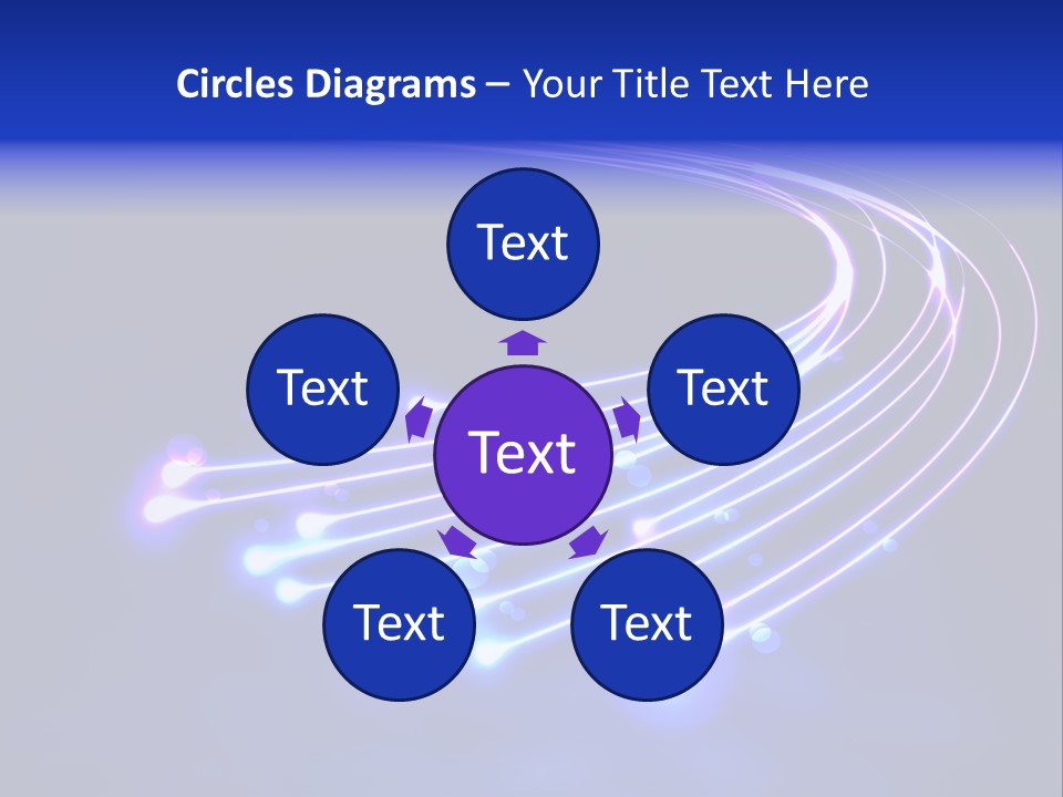 Luminescence Fantasy Point PowerPoint Template